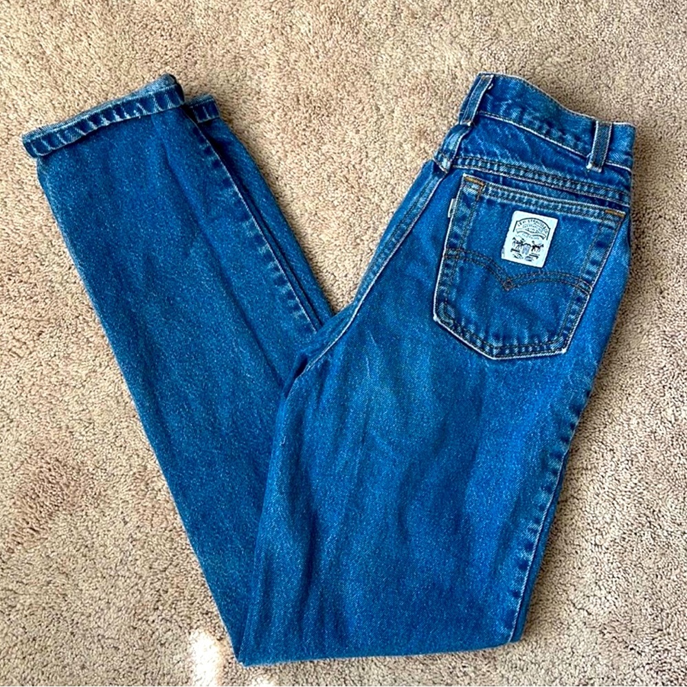 Vintage 60’s 70’s BEYOND RARE Levi’s White Tag Jeans Size 25x30